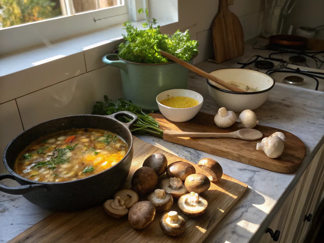 Mushroom Broth Benefits: Your Essential Cooking Guide