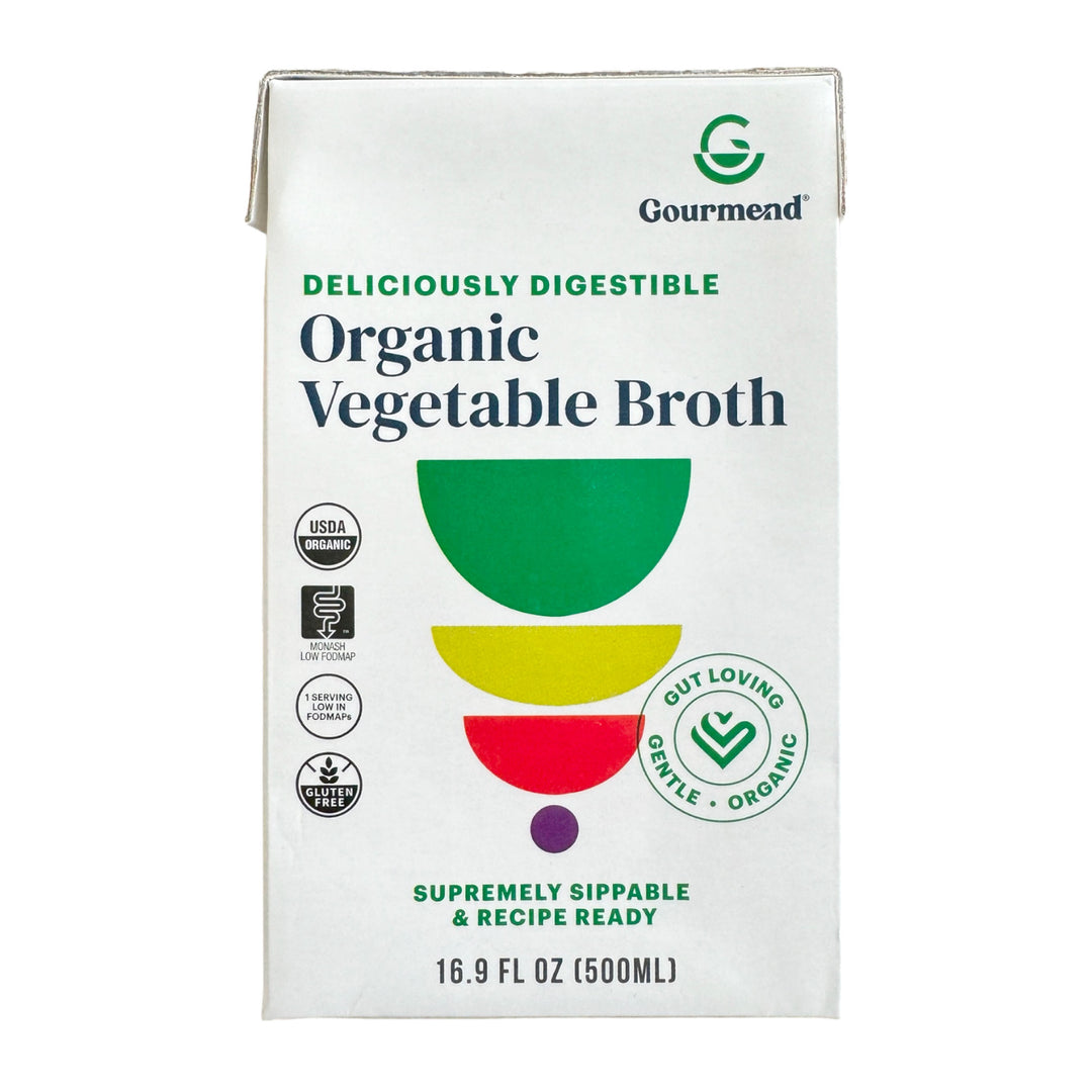 Organic Vegetable Broth (Low FODMAP & Unsalted)