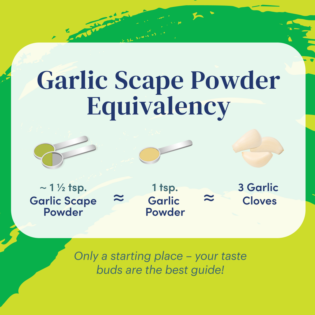 Organic Garlic Scape Powder
