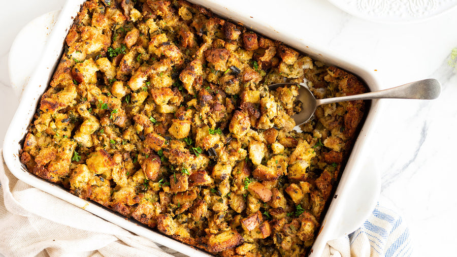 Low FODMAP Thanksgiving Stuffing