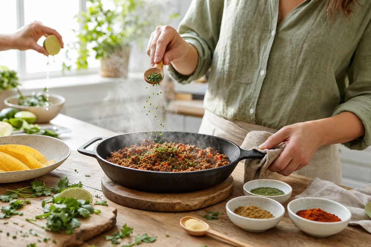 Alternatives to onion powder in taco seasoning low FODMAP?