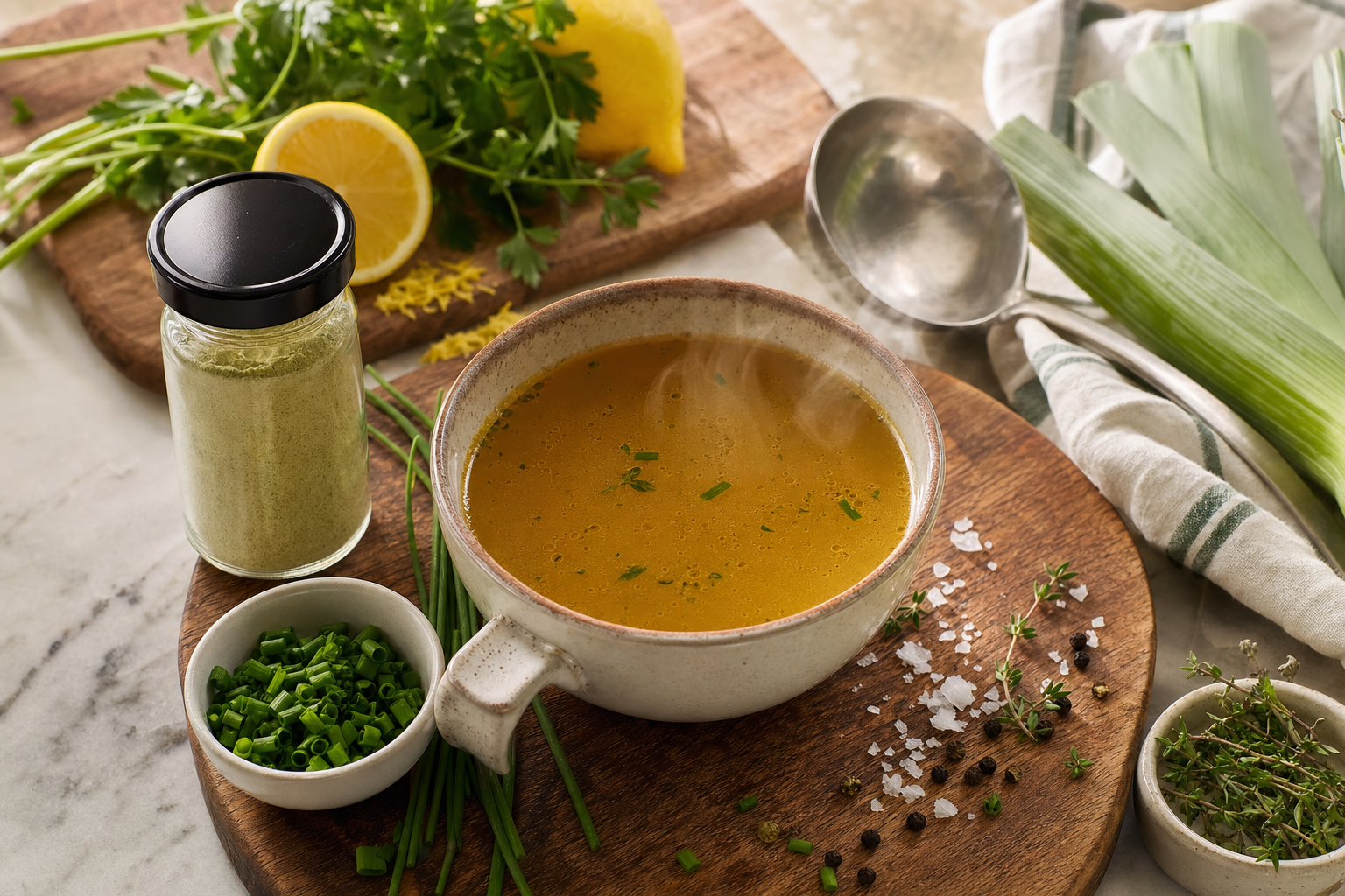 Beef bone broth vs chicken for bloating relief?