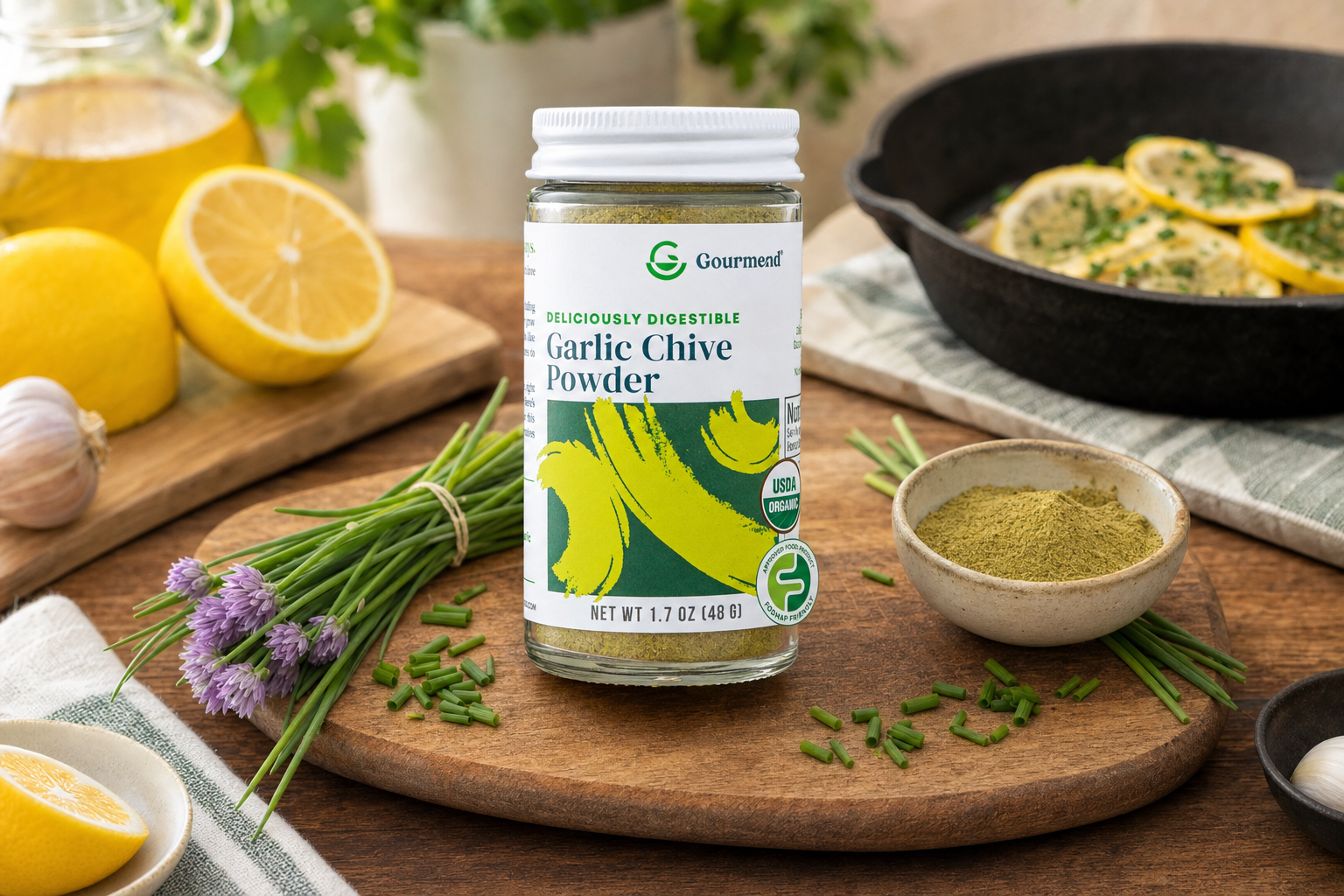 Best alternatives to garlic powder on low FODMAP diet.