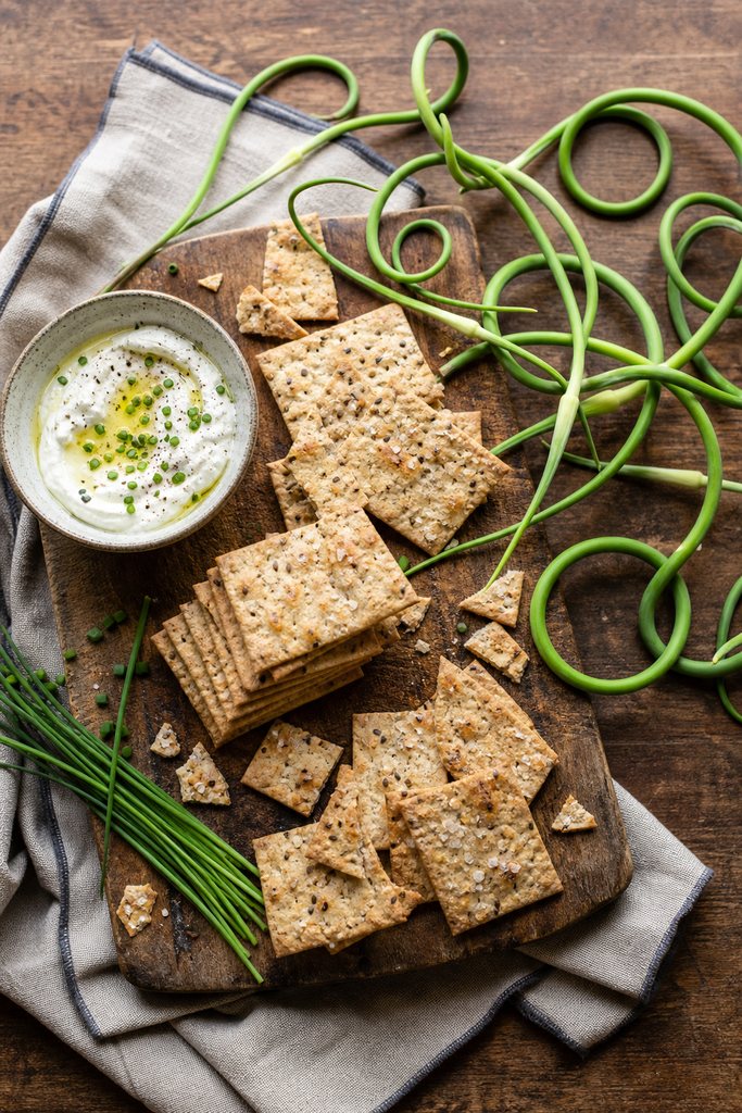 Best Garlic Scape Sourdough Crackers Recipe 2026 | Easy Low FODMAP Guide