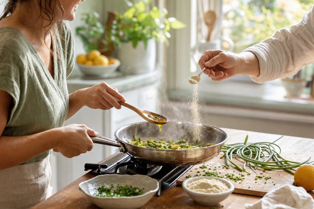 Compare low FODMAP garlic alternatives?