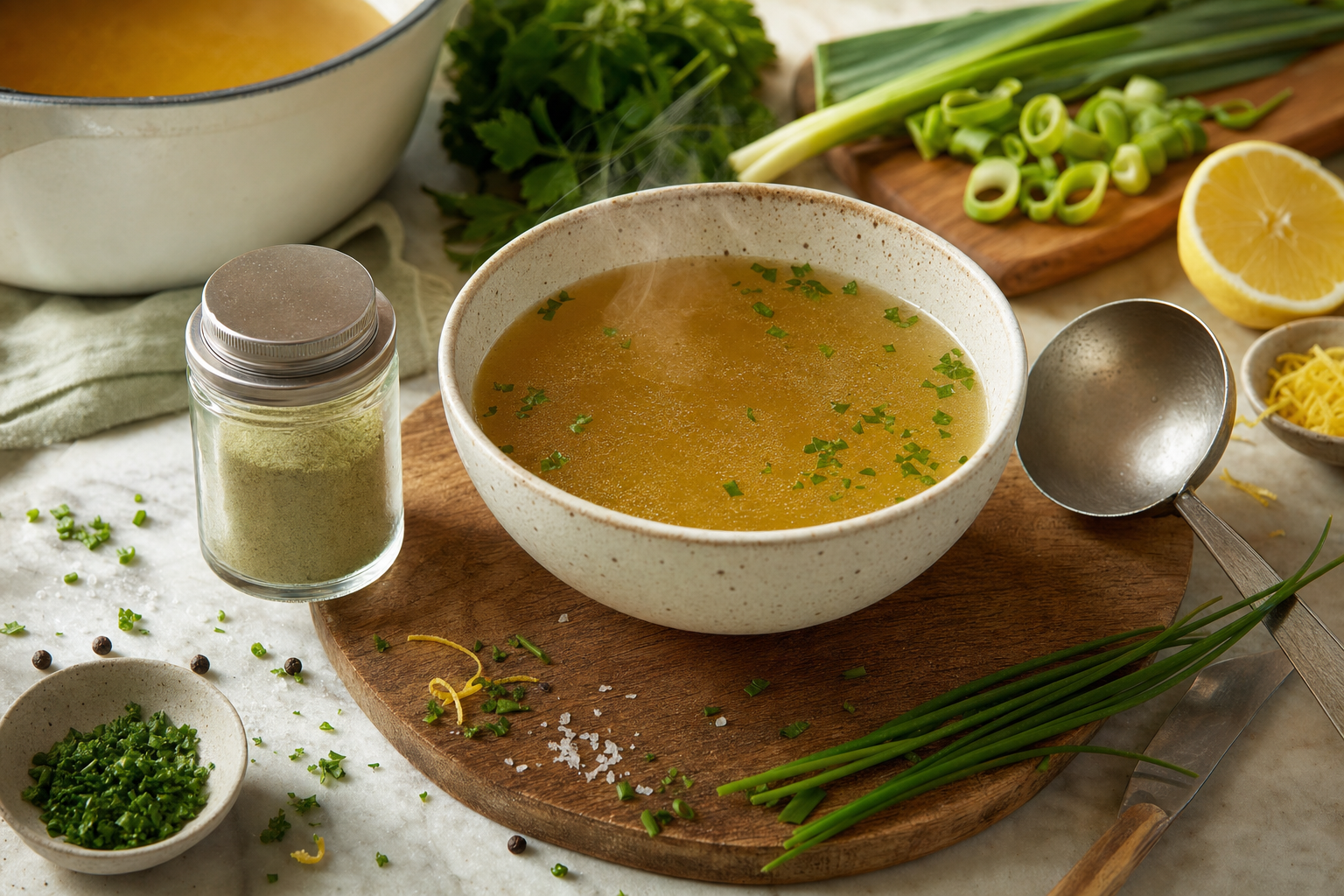 Compare organic bone broths for digestion?