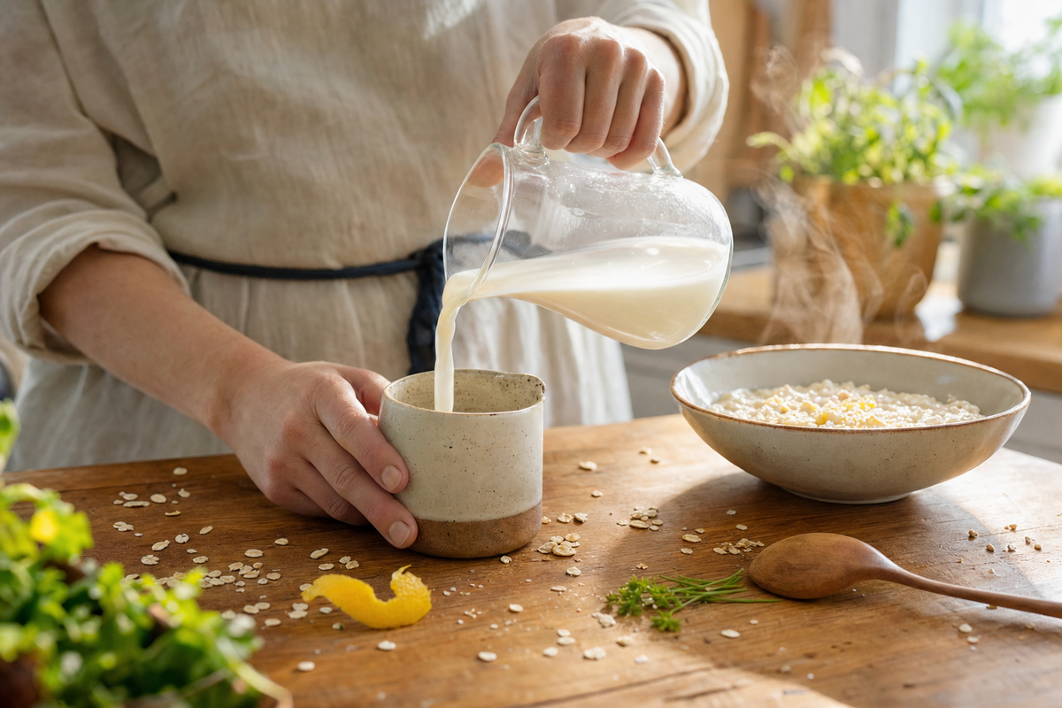 low fodmap almond milk