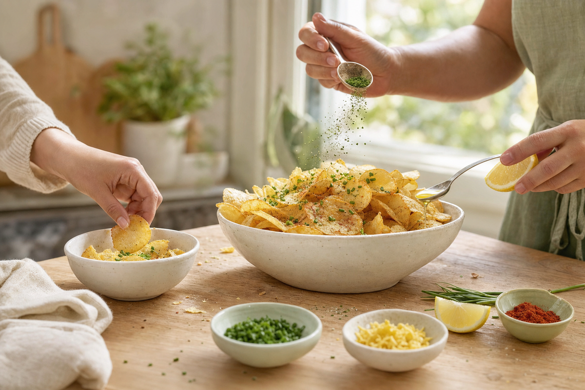 low fodmap potato chips