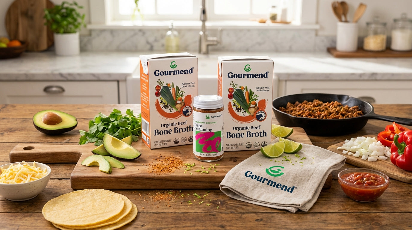 Top GMO-free bone broth taco combos?