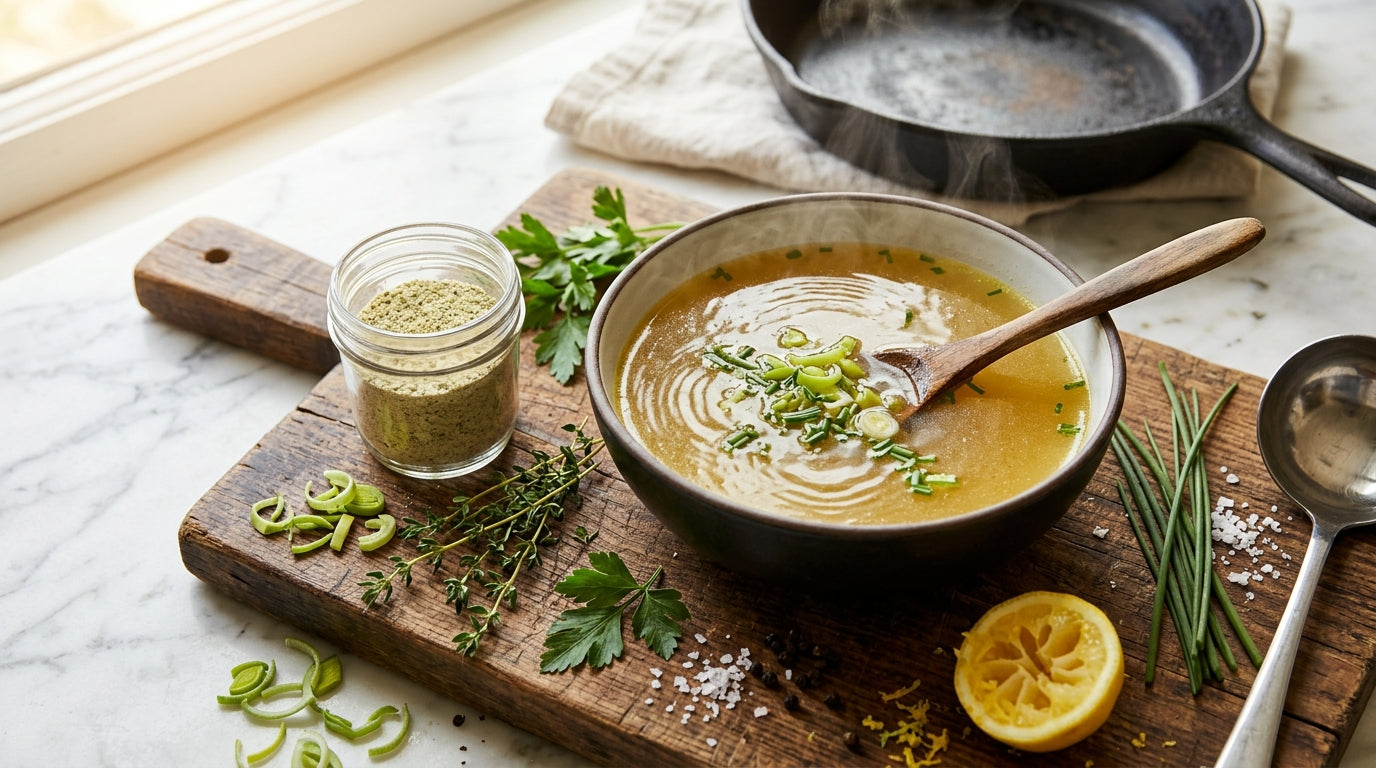 Top pantry starters for gut-friendly meals?