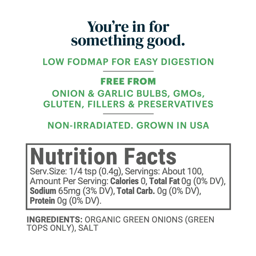 Organic Green Onion Salt