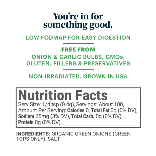 Organic Green Onion Salt