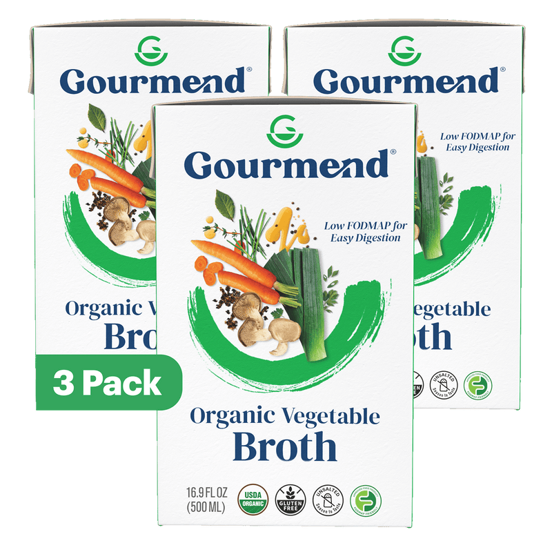 Organic Vegetable Broth (Low FODMAP & Unsalted)