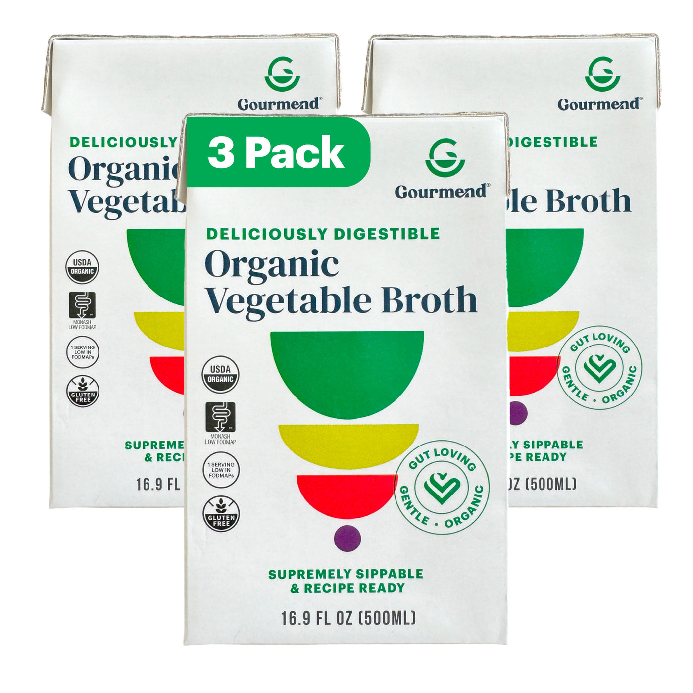 Low FODMAP Organic Vegetable Broth Gourmend Foods