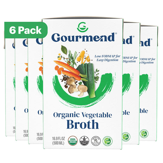 Organic Vegetable Broth (Low FODMAP & Unsalted)
