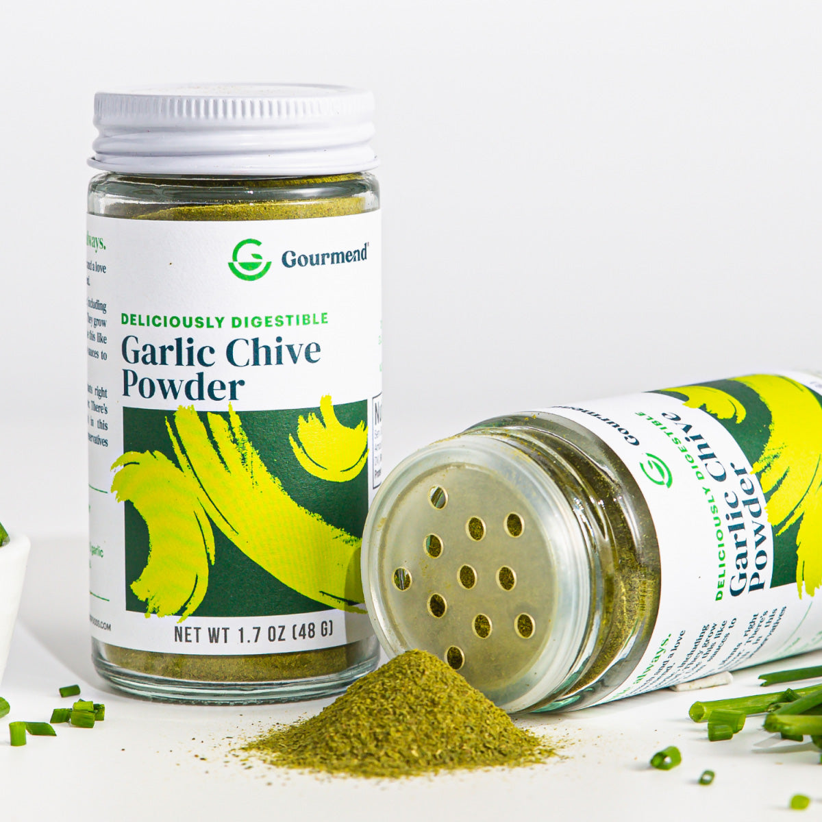 Garlic Chive Powder – Organic, Low FODMAP, 100% Plant Based
