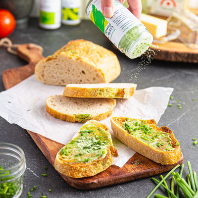 Low FODMAP Garlic Scape Powder