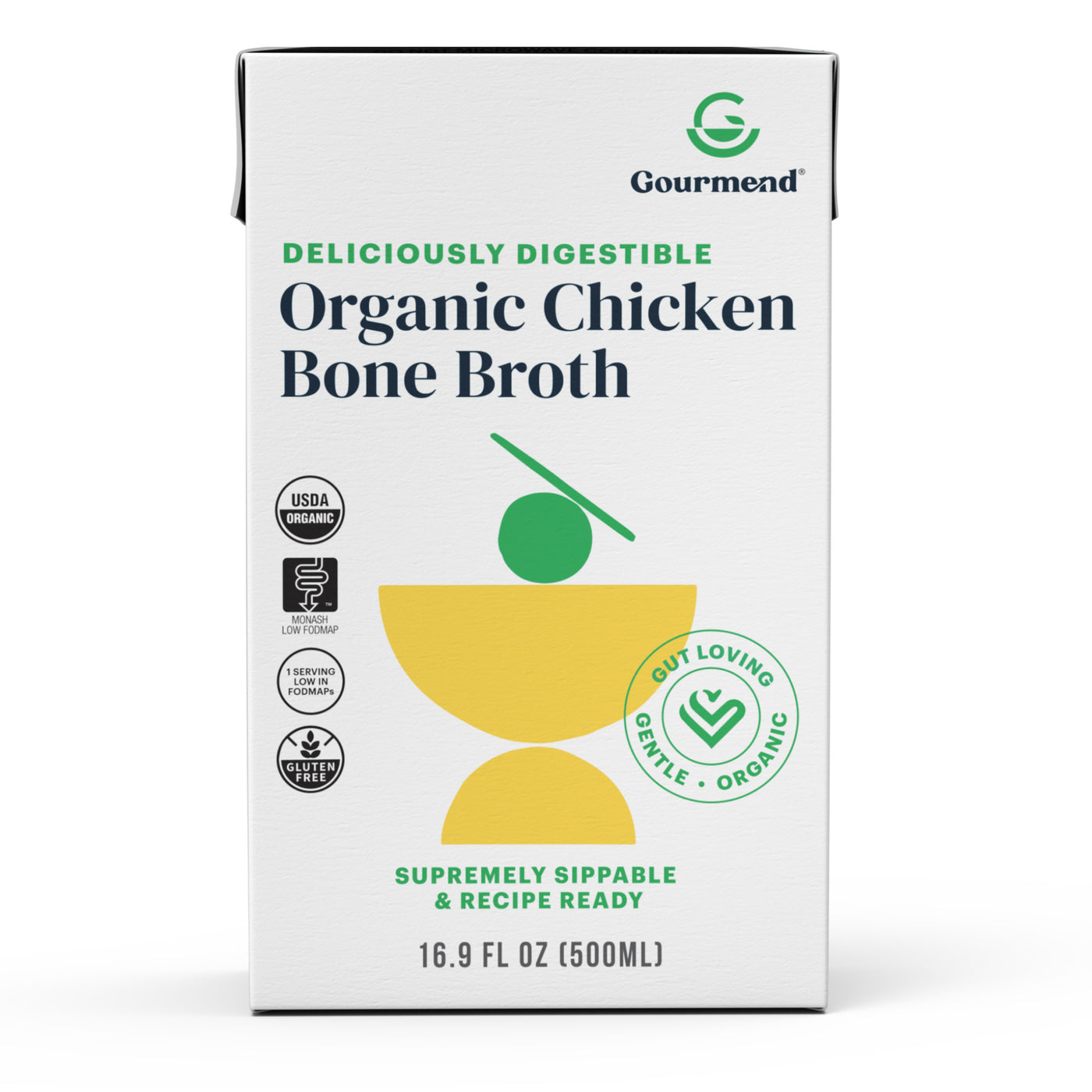 Low FODMAP Organic Chicken Bone Broth