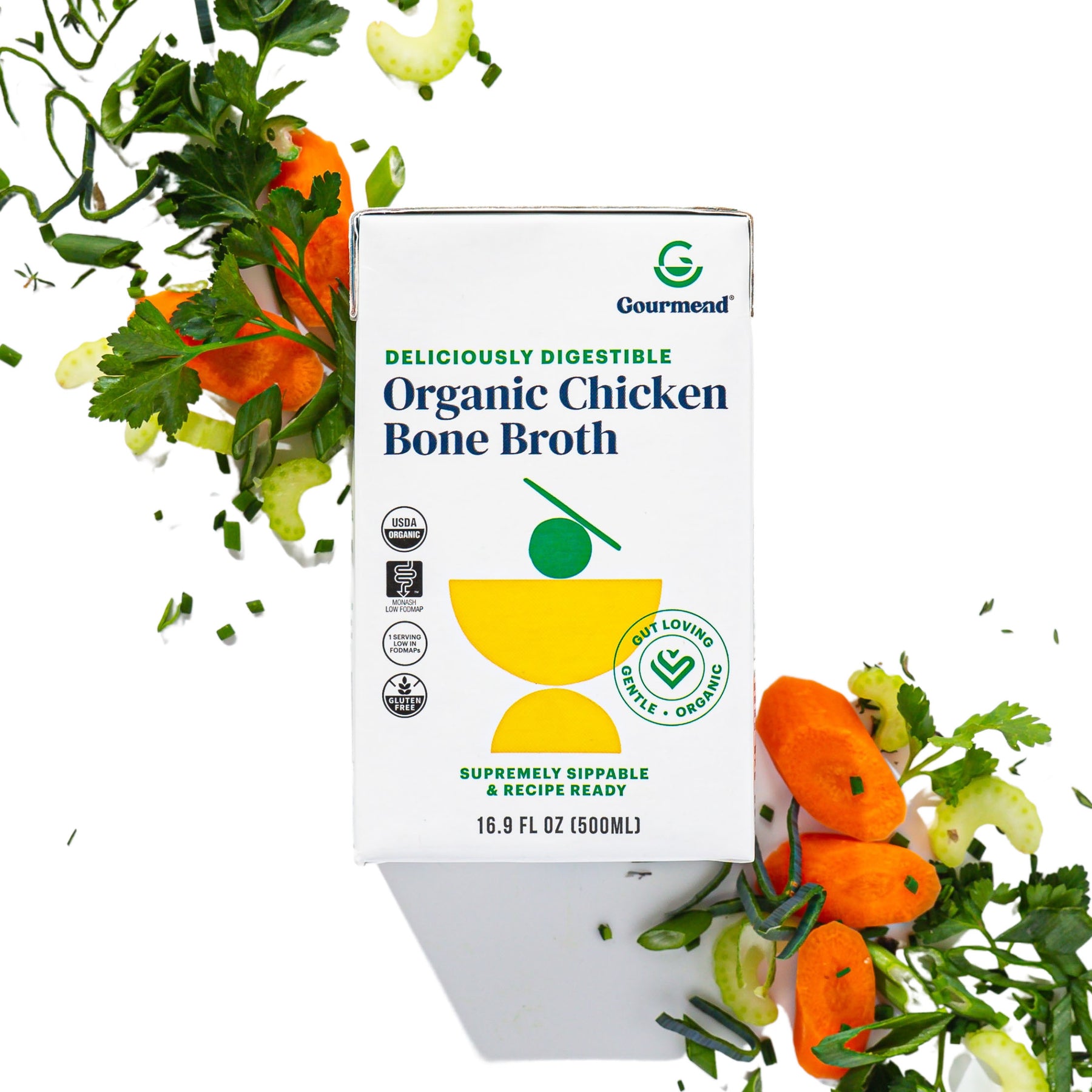 Field Day Organic Chicken Broth, Low Sodium